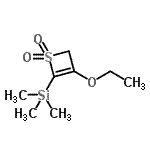 CAS 登录号：329913-23-7， (3-乙氧基-1,1-二氧代-2H-噻吩基乙基-4-基)(三甲基)硅烷
