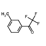 CAS 登录号：329915-28-8， 2,2,2-三氟-1-(5-甲基-1,4-环己二烯-1-基)乙酮