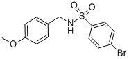 CAS#: 329939-43-7, 4-Bromo-N-(4-Methoxybenzyl)Benzenesulfonamide