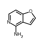 CAS 登录号：33007-09-9， 呋喃并[3,2-c]吡啶-4-胺