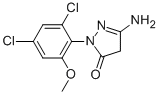 CAS#: 33008-67-2, 5-Amino-2-(2,4-Dichloro-6-Methoxyphenyl)-4H-Pyrazol-3-One