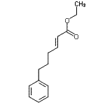 CAS 登录号：33046-77-4， 乙基(2E)-6-苯基-2-己烯酸酯