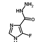 CAS 登录号：330953-77-0， 5-氟-1H-咪唑-4-甲酰肼