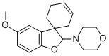 CAS#: 33112-29-7, 4-Methyl-2-Morpholin-4-Ylspiro[2H-1-Benzofuran-3,4'-Cyclohexene]-5-Ol