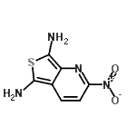 CAS 登录号：331424-63-6， 2-硝基噻吩并[3,4-b]吡啶-5,7-二胺