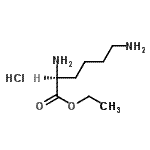 CAS 登录号：33171-14-1， 乙基L-赖氨酸酯盐酸盐(1:1)