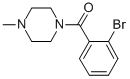 CAS#: 331845-66-0, (2-Bromophenyl)(4-Methylpiperazin-1-Yl)Methanone