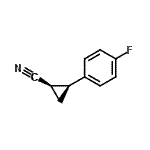 CAS#: 331941-38-9, (1R,2S)-2-(4-Fluorophenyl)Cyclopropanecarbonitrile