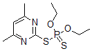 CAS 登录号:333-40-4, (4,6-二甲基嘧啶-2-基)硫基-二乙氧基-巯基膦烷