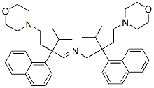CAS 登录号：33310-66-6， 3-甲基-N-[3-甲基-2-(2-吗啉-4-基乙基)-2-萘-1-基丁基]-2-(2-吗啉-4-基乙基)-2-萘-1-基丁烷-1-亚胺