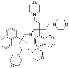 CAS 登录号：33310-71-3， 4-吗啉-4-基-2-(2-吗啉-4-基乙基)-N-[4-吗啉-4-基-2-(2-吗啉-4-基乙基)-2-萘-1-基丁基]-2-萘-1-基丁烷-1-亚胺