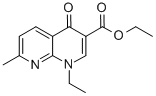 CAS 登录号:33331-59-8, 乙基1-乙基-7-甲基-4-氧代-1,8-萘啶-3-羧酸酯