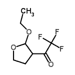 CAS 登录号：333339-73-4， 1-(2-乙氧基四氢-3-呋喃基)-2,2,2-三氟乙烷酮