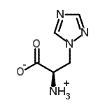 CAS 登录号：333354-47-5， (2R)-2-铵基-3-(1H-1,2,4-三唑-1-基)丙酸酯