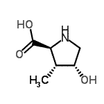 CAS 登录号：333354-55-5， (3R,4R)-4-羟基-3-甲基-L-脯氨酸