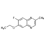 CAS 登录号：333452-38-3， 6-乙氧基-7-氟-2-甲基喹喔啉