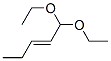 CAS 登录号：33498-40-7， (E)-1,1-二乙氧基戊-2-烯