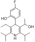 CAS#: 334992-03-9, 5-Ethyl-4-(4-Fluoro-2-Hydroxyphenyl)-alpha-Methyl-2,6-Bis(1-Methylethyl)-3-Pyridinemethanol