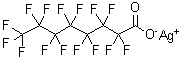 CAS 登录号：335-93-3， 全氟辛酸银