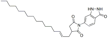 CAS#: 33508-79-1, 3-[(E)-Hexadec-2-Enyl]-1-(3-Oxo-1,2-Dihydroindazol-6-Yl)Pyrrolidine-2,5-Dione