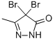 CAS#: 33549-66-5, 4,4-Dibromo-3-Methyl-2-Pyrazolin-5-One