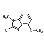 CAS 登录号：33604-87-4， 2-氯-4-甲氧基-1-甲基-1H-苯并咪唑