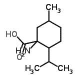 CAS 登录号：336100-66-4， 1-氨基-2-异丙基-5-甲基环己烷羧酸