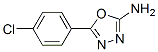 CAS 登录号：33621-61-3， 2-氨基-5-(4-氯苯基)-1,3,4-恶二唑