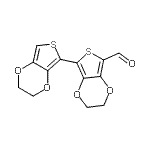 CAS 登录号：336607-95-5， 2,2',3,3'-四氢-5,5'-联噻吩并[3,4-b][1,4]二恶英-7-甲醛