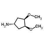 CAS 登录号：337361-68-9， (1S,3R,4S)-3,4-二甲氧基环戊烯并n胺