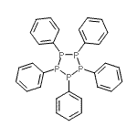 CAS 登录号：3376-52-1， 五苯基戊磷杂环戊烷