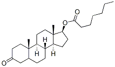 CAS 登录号：33776-88-4， [(5S,8R,9S,10S,13S,14S,17S)-10,13-二甲基-3-氧代-1,2,4,5,6,7,8,9,11,12,14,15,16,17-十四氢环戊烯并[a]菲-17-基]庚酸酯