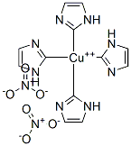 CAS 登录号：33790-63-5， 四(咪唑基)铜(II)二硝酸盐