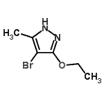 CAS 登录号：337915-60-3， 4-溴-3-乙氧基-5-甲基-1H-吡唑