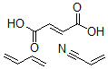 CAS 登录号:33827-49-5, (E)-2-丁烯二酸聚合物与1,3-丁二烯和2-丙烯腈