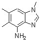 CAS 登录号：338410-75-6， 1,5,6-三甲基-1H-苯并咪唑-4-胺