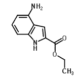 CAS 登录号：33858-35-4， 乙基4-氨基-1H-吲哚-2-羧酸酯