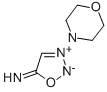 CAS#: 33876-97-0, 3-Morpholin-4-yl-1,2,3-oxadiazol-3-ium-5-amine chloride
