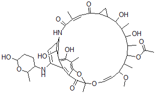 CAS 登录号：33889-22-4， 颗粒霉素R