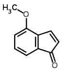 CAS 登录号：338989-45-0， 4-甲氧基-1H-茚-1-酮