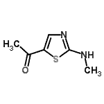 CAS 登录号：339022-27-4， 1-[2-(甲基氨基)-1,3-噻唑-5-基]乙酮