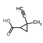 CAS#: 339292-22-7, 2-Ethynyl-2-Methylcyclopropanecarboxylic Acid