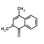 CAS 登录号：33930-75-5， 2,4-二甲基-1(2H)-异喹啉酮
