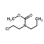 CAS 登录号：339363-65-4， 甲基(2-氯乙基)丙基氨基甲酸酯