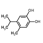 CAS 登录号：339364-99-7， 4-异丙基-5-甲基-1,2-苯二酚