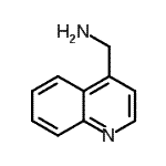 CAS 登录号：33948-36-6， 1-(4-喹啉基)甲胺