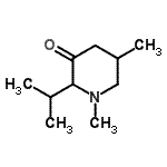 CAS 登录号：339590-62-4， 2-异丙基-1,5-二甲基-3-哌啶酮