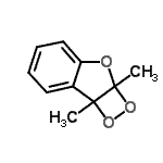 CAS 登录号：33973-15-8， 2A,7B-二甲基-2A,7B-二氢[1,2]二氧四环并[3,4-b][1]苯并呋喃