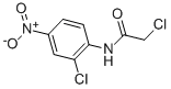 CAS 登录号：34004-41-6， 2-氯-N-(2-氯-4-硝基-苯基)-乙酰胺