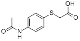 CAS#: 3406-74-4, {[4-(Acetylamino)Phenyl]Thio}Acetic Acid